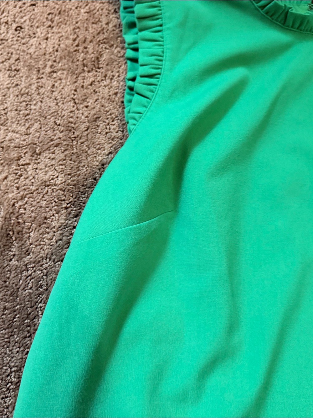 J. Crew Ruffle-neck Suit Dress - Picture 4 of 10
